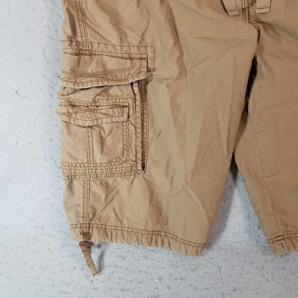 Union cargo shorts men's 38x14 Brown cotton grunge streetwear skate Seatle - Picture 4 of 14